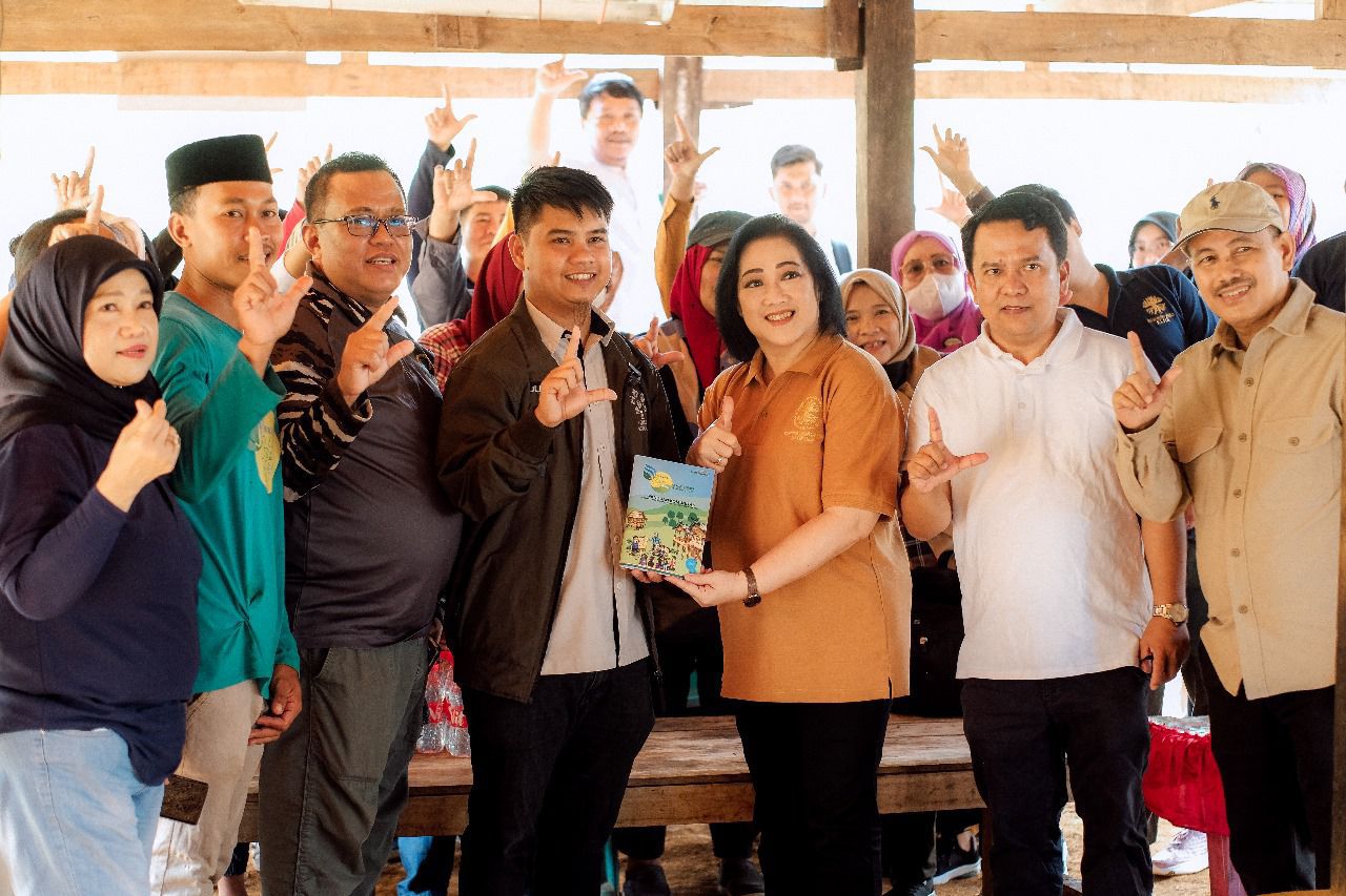 Kementerian Lingkungan Hidup Kunjungan ke Kampung Hijau Energi LAZ Hadji Kalla