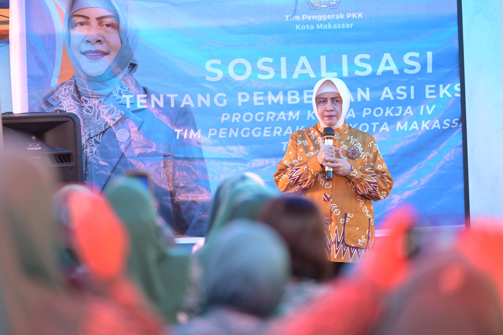 Sosialisasi ASI Eksklusif : Indira Tekankan Pentingnya Nutrisi dan Kesehatan Ibu di Makassar