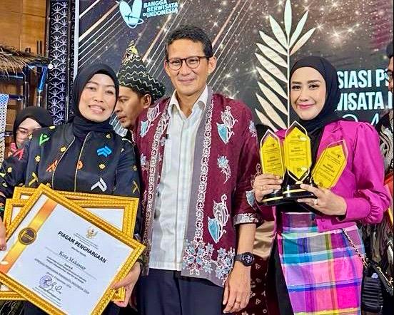 Makassar Raih 3 Penghargaan di Ajang Apresiasi Pemasaran Pariwisata Indonesia 2024