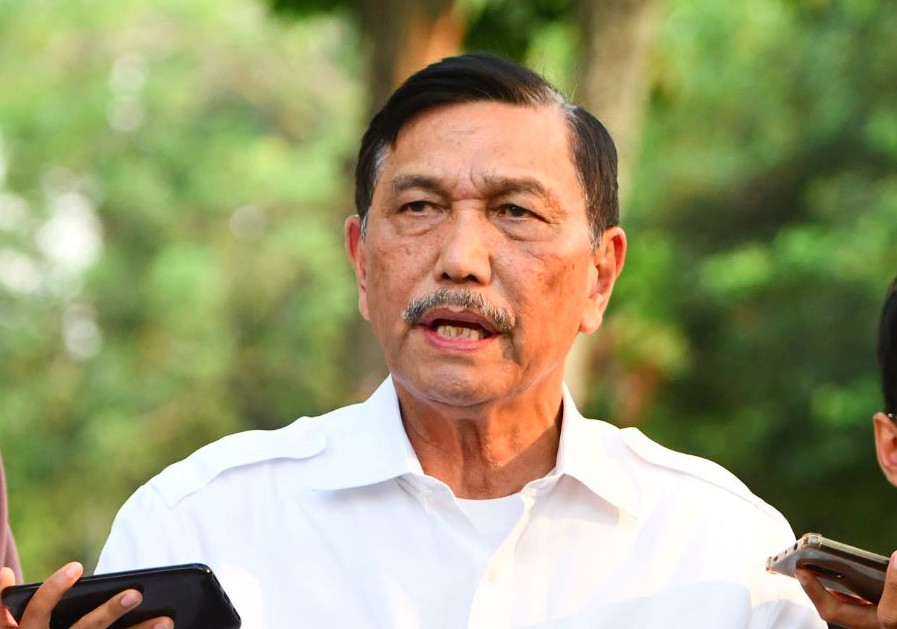 Menteri Koordinator Bidang Kemaritiman dan Investasi Luhut Binsar Pandjaitan