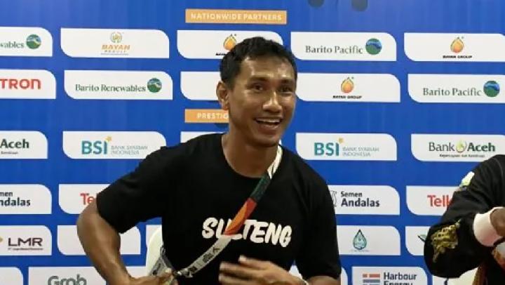 Pelatih Tim Sulawesi Tengah Zulkilfi Syukur