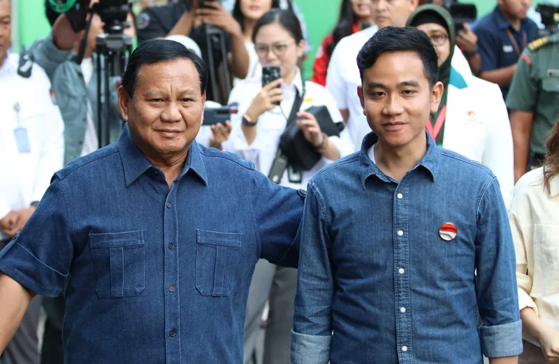 Prabowo Subianto dan Gibran Rakabuming Raka