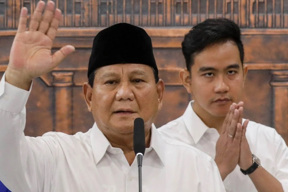 Presiden dan Wakil Presiden Terpilih Prabowo Subianto dan Gibran Rakabuming Raka