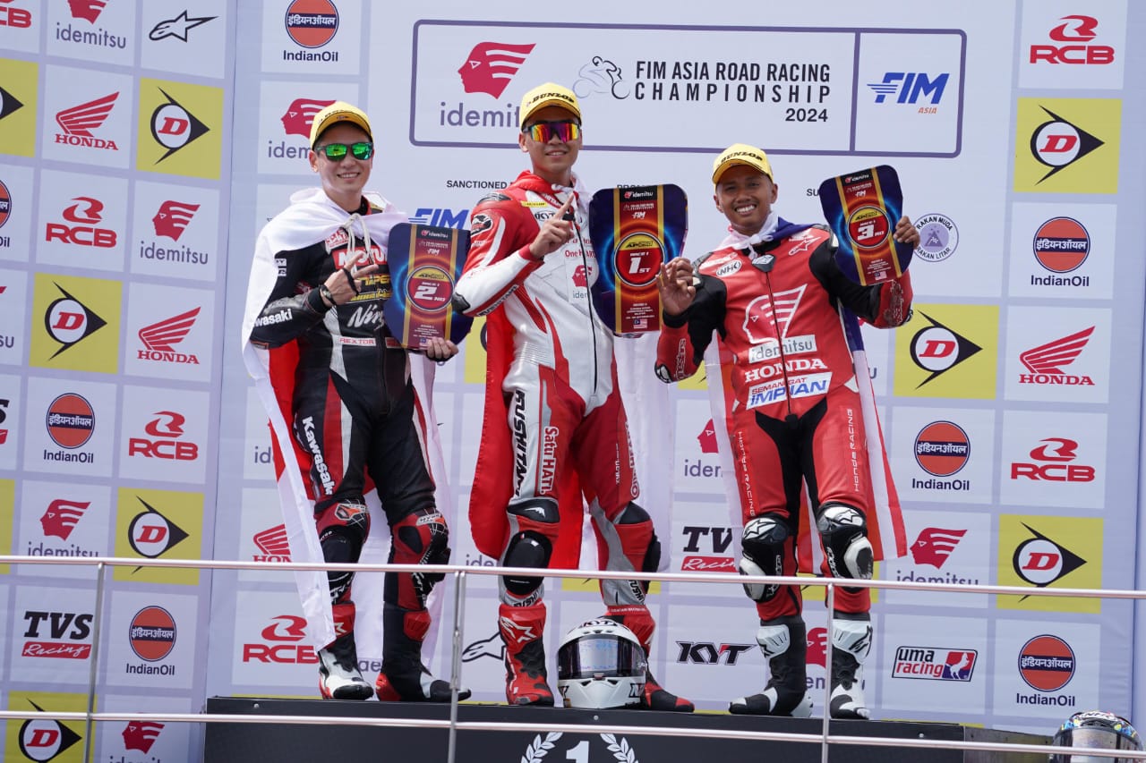Raih Podium Tertinggi di Sepang Pebalap Astra Honda Puncaki Klasemen ARRC