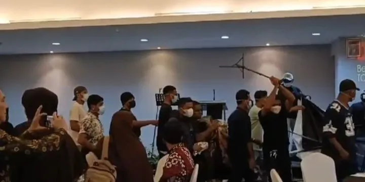 Acara Diskusi Dibubarkan Massa Tak Dikenal, Polisi Sebut Tak Punya Izin