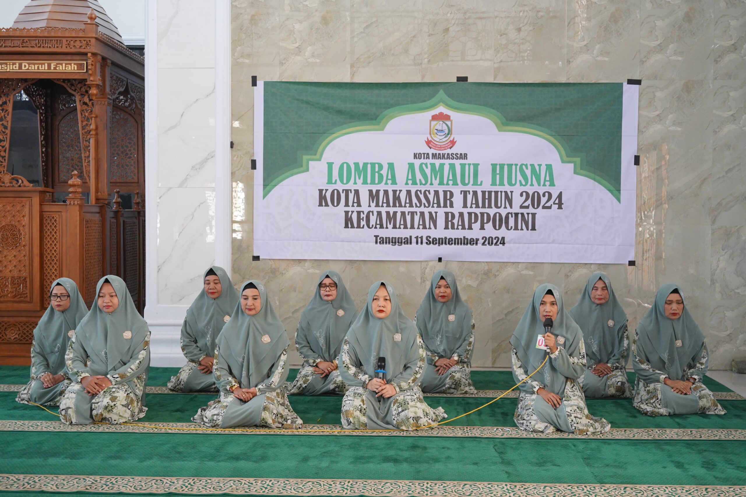 Sekretaris Camat Rappocini Hadir dan Buka Lomba Asmaul Husna dan Hafalan Surah Juz 30 di Masjid Darul Falah