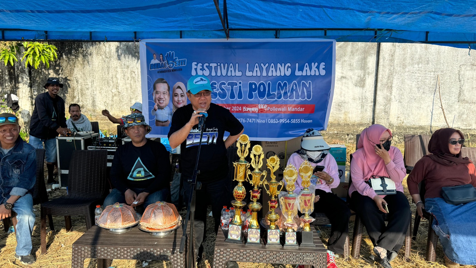 Peduli Hobi Masyarakat, BESTI Gelar Kompetisi Layangan Lake di Polman