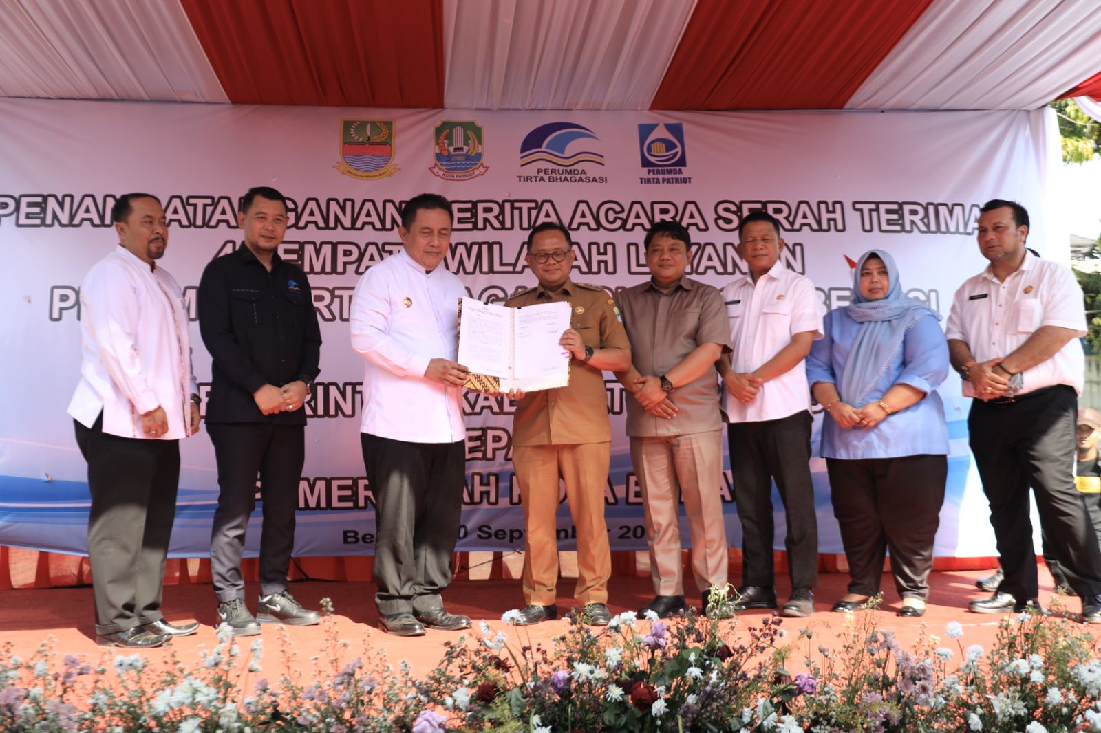 Pemkot Bekasi Empat Wilayah Layanan Perumda, Pj Wali Kota Bakal Tingkatkan Air Bersih