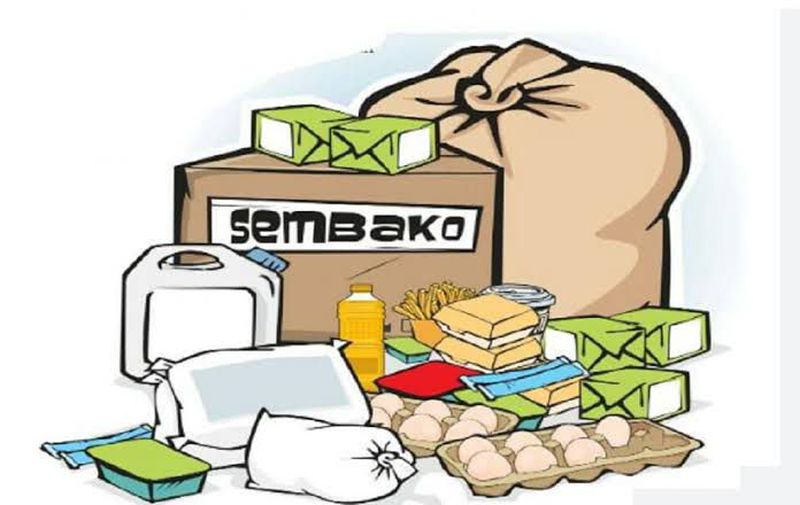 Pendukung Bebas-Siti Kembalikan Sembako Aji Assul