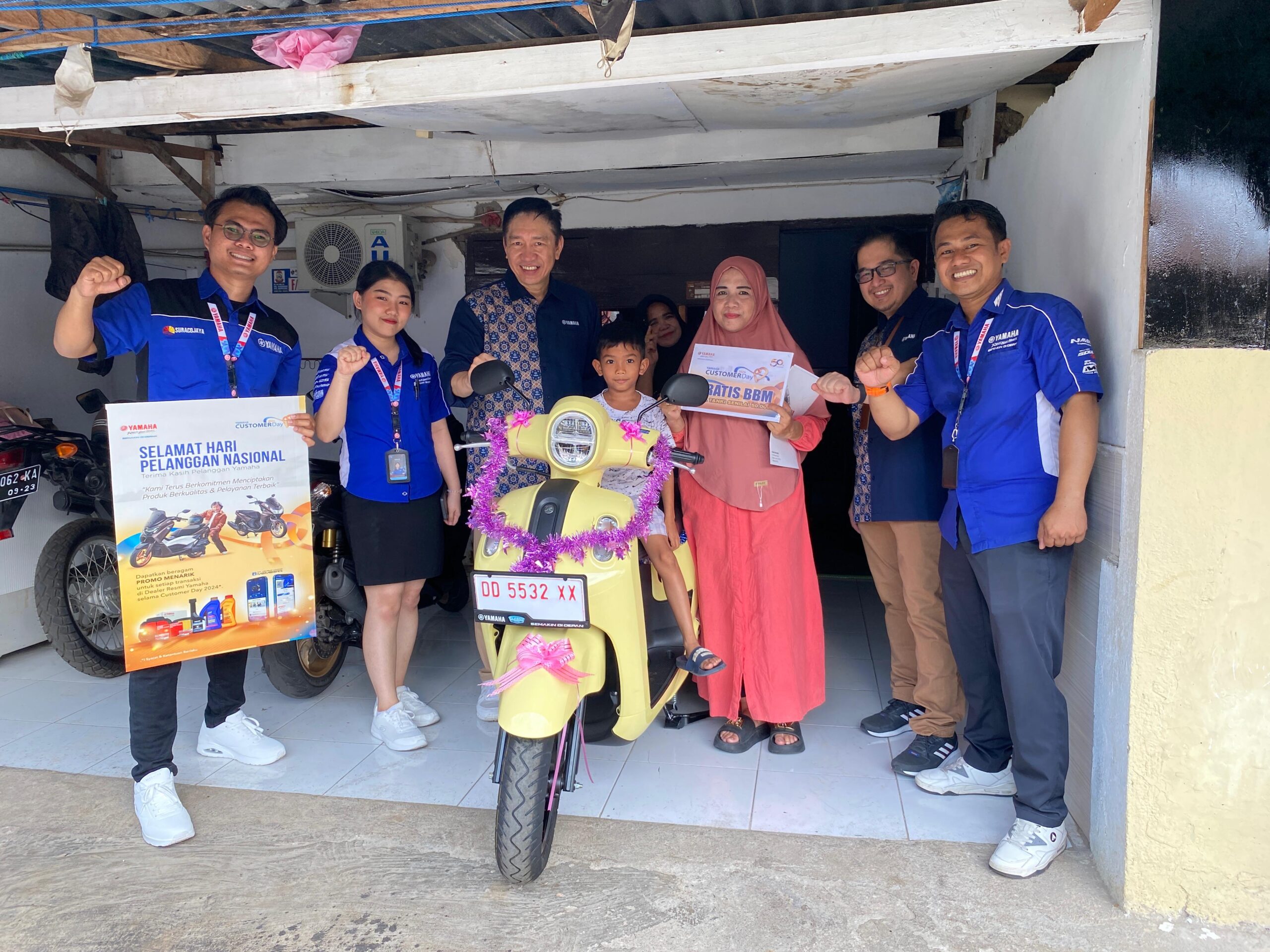 Hari Pelanggan Nasional, Yamaha Banjir Promo dan Kejutan Khusus NMAX TURBO