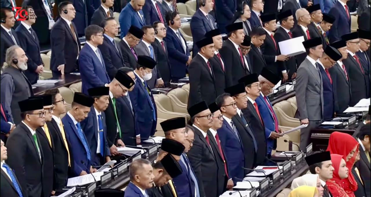 580 Anggota DPR RI Periode 2024-2029 Telah Resmi Dilantik