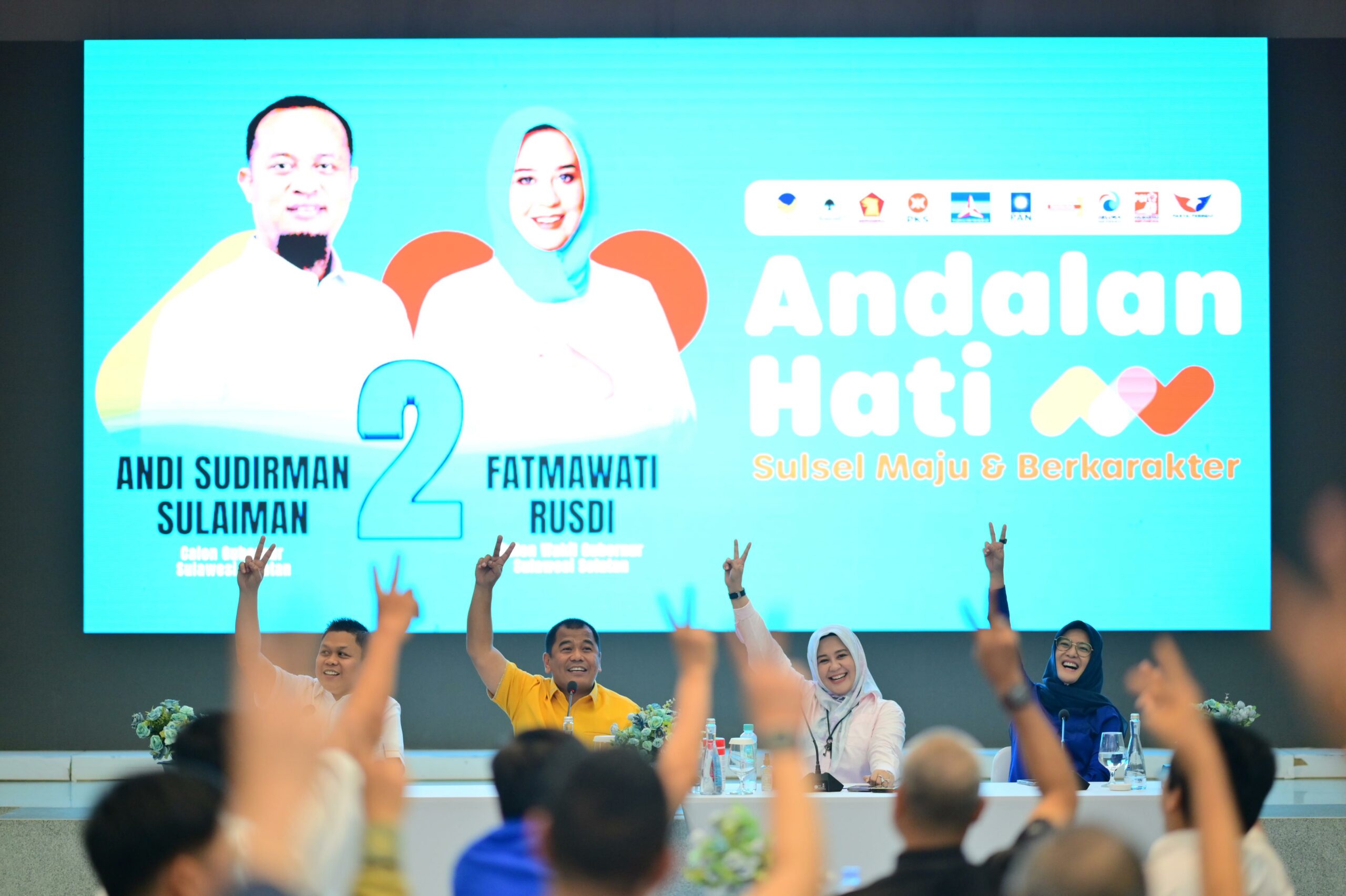 63 Anggota DPRD Sulsel Dukung Andalan Hati, Golkar: Kami Yakin Menang!