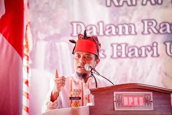 Calon Gubernur Sulawesi Selatan Nomor Urut 02 Andi Sudirman Sulaiman