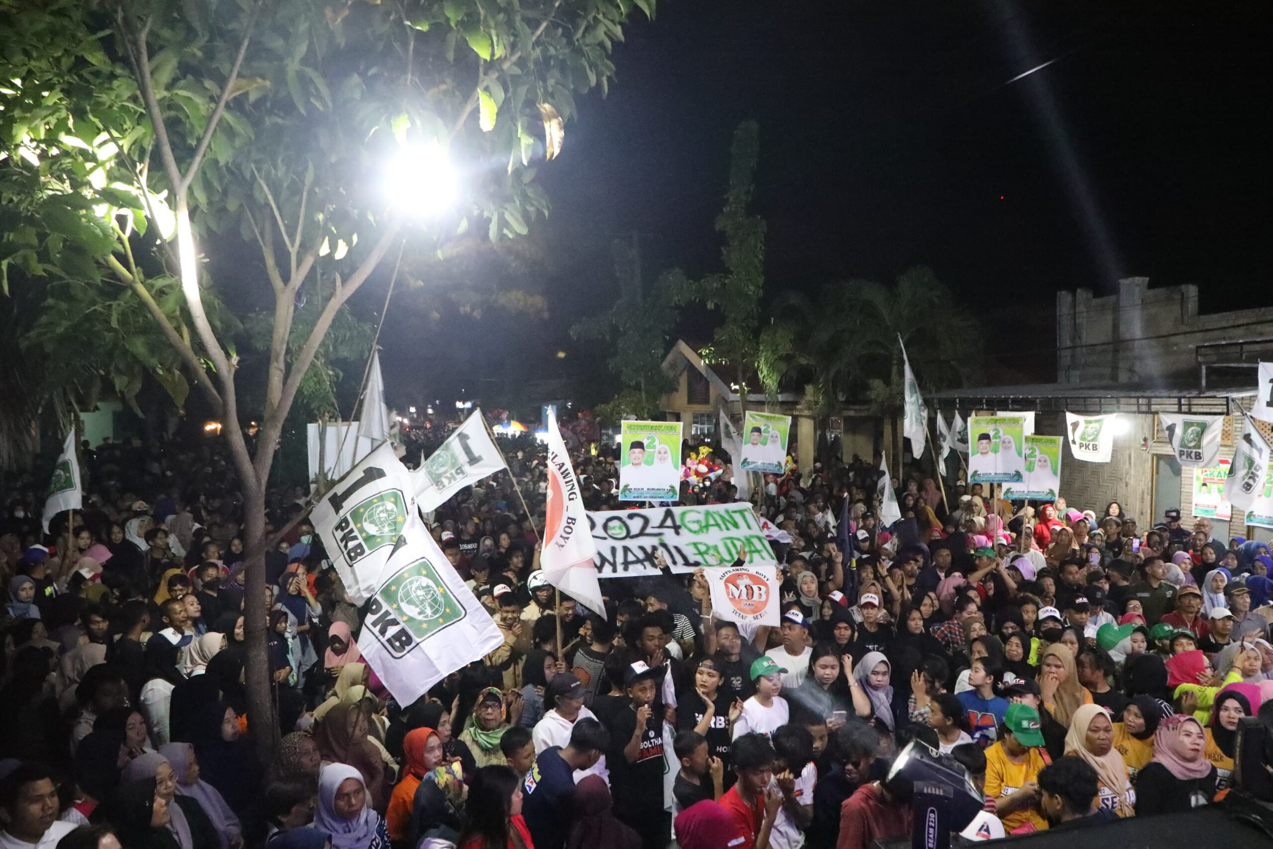 Gelar Kampanye, Ketua PKB Bantaeng Singgung Utang Daerah