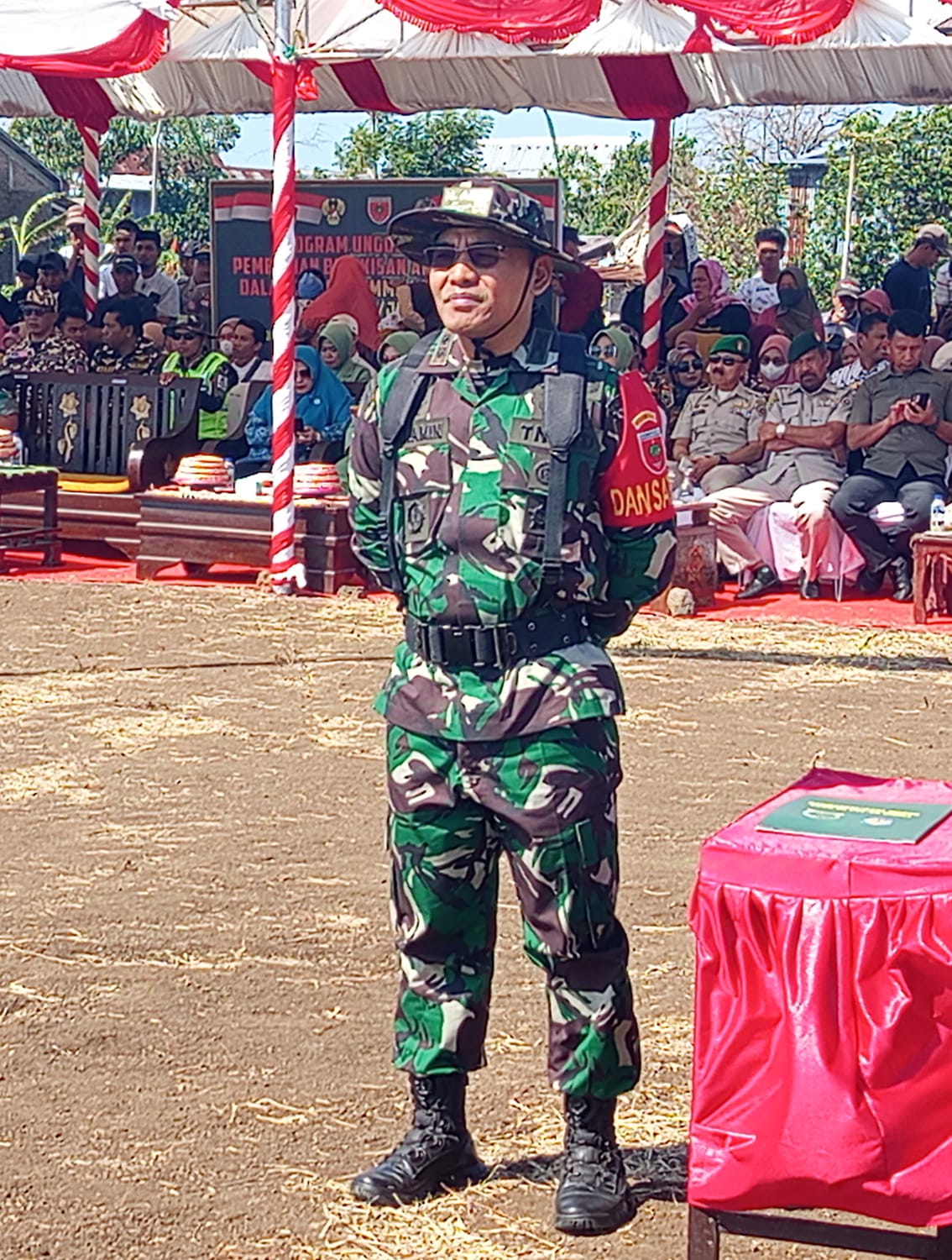 Sosok Inspiratif Dansatgas TMMD 122 Jeneponto Letkol Inf Muhammad Amin