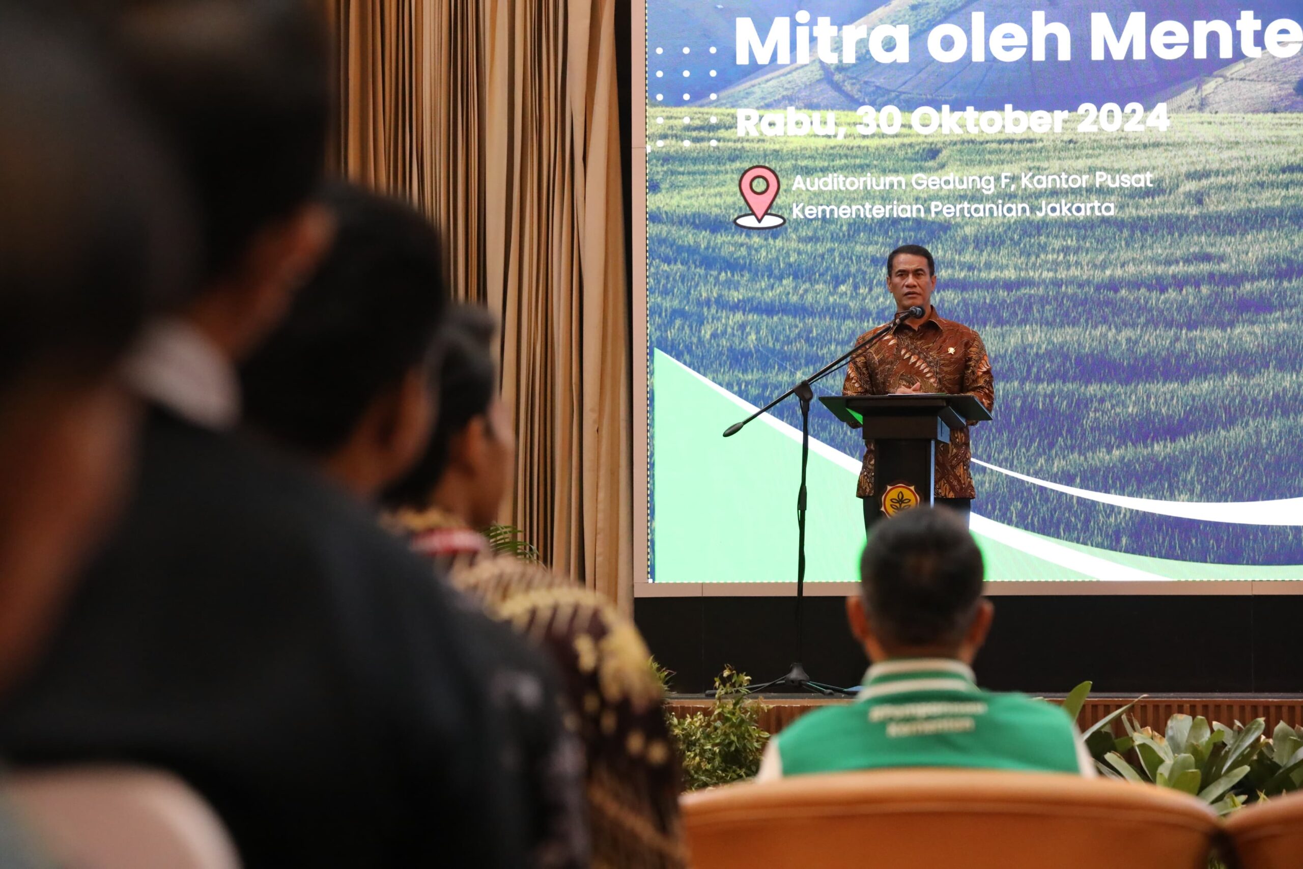 Menteri Pertanian (Mentan) Andi Amran Sulaiman menegaskan tidak akan menoleransi praktik korupsi, percaloan, dan gratifikasi di Kementerian Pertanian (Kementan). (Ist)