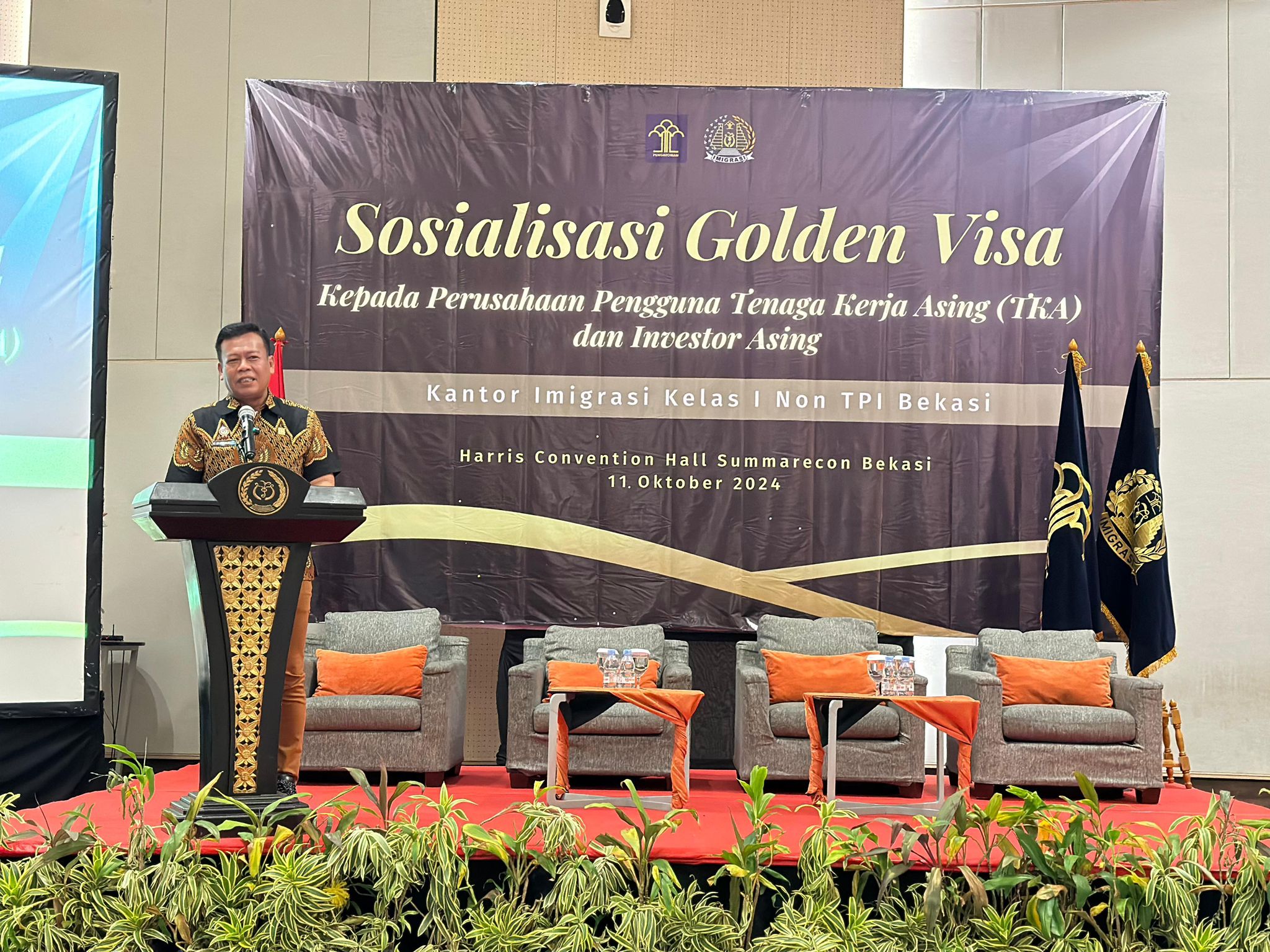 Kegiatan Sosialisasi Golden Visa Kepada Perusahaan Tenaga Kerja Asing (TKA) dan Investor Asing