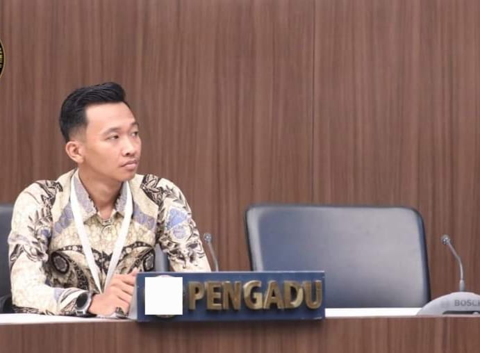 Ketua Umum Ikatan Mahasiswa dan Pemuda Peduli Hukum (Imperium) Rahmansyah Fikriadin