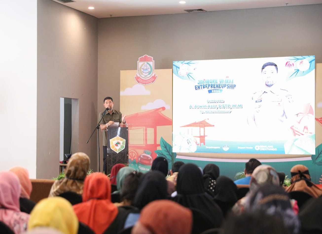 Pjs Wali Kota Makassar Resmi Buka Jambore UMKM Enterpreneurship 2024