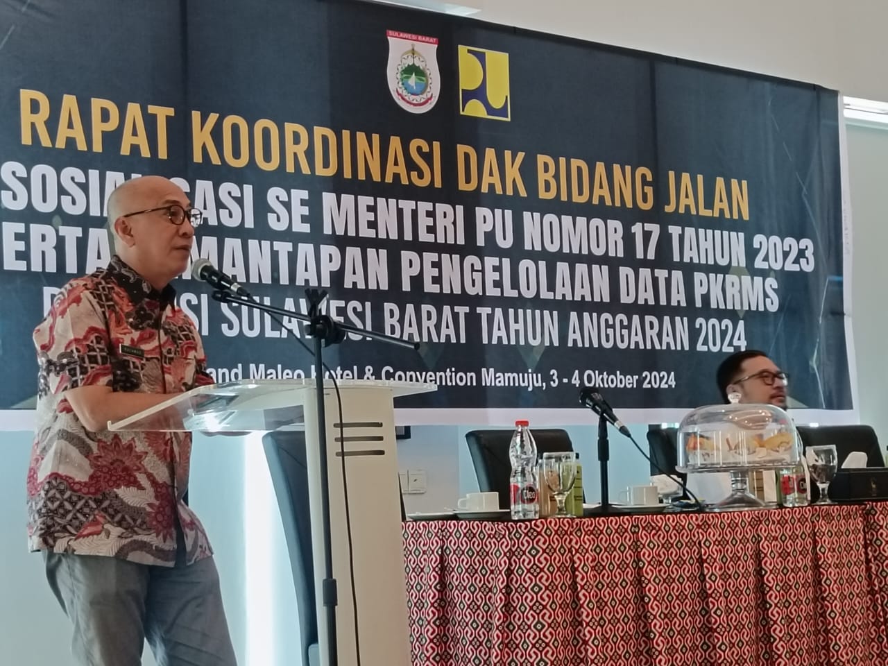 Rakor PUPR Pusat dan Sulbar: Sinkronisasi Data Pembangunan Infrastruktur Jalan