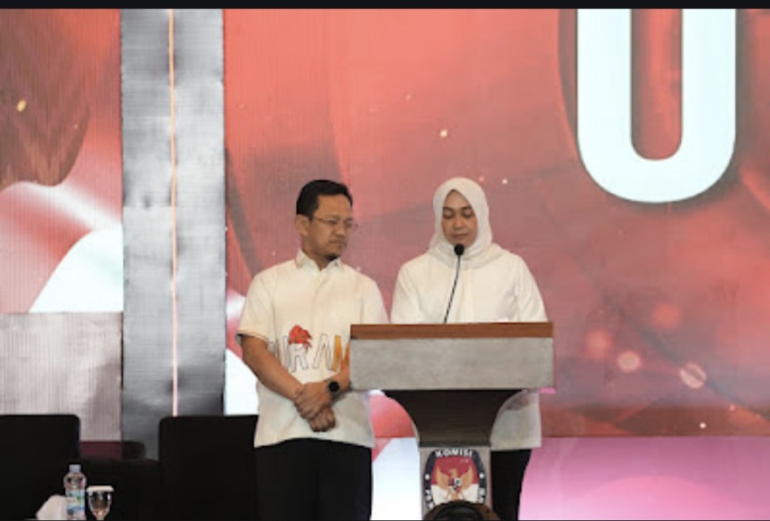 Pasangan Calon Bupati dan Wakil Bupati Gowa nomor urut 1, Amir Uskara-Irmawati (Aurama)