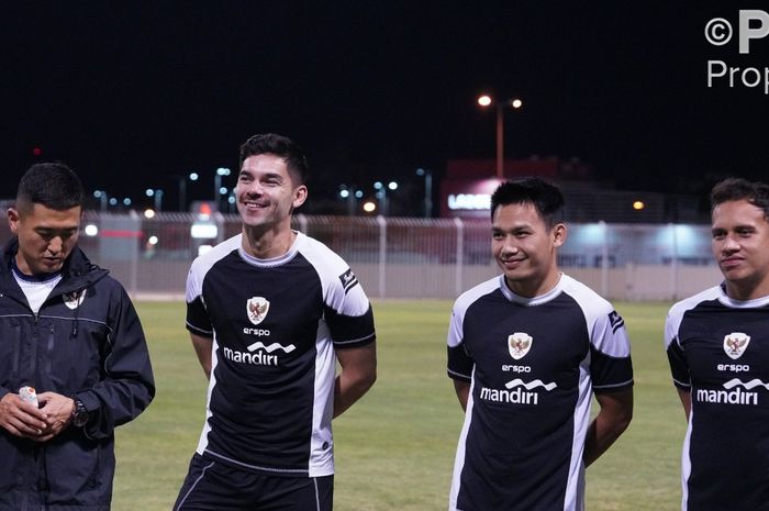 Timnas Indonesia Jalani Latihan Perdana di Bahrain