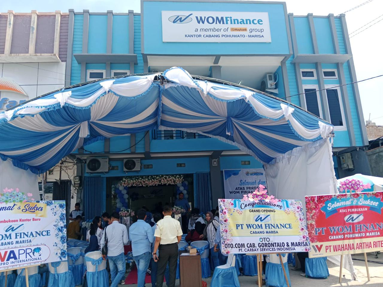 WOM Finance Resmi Hadir di Pohuwato-Marisa, Siap Bantu Pembiayaan Masyarakat