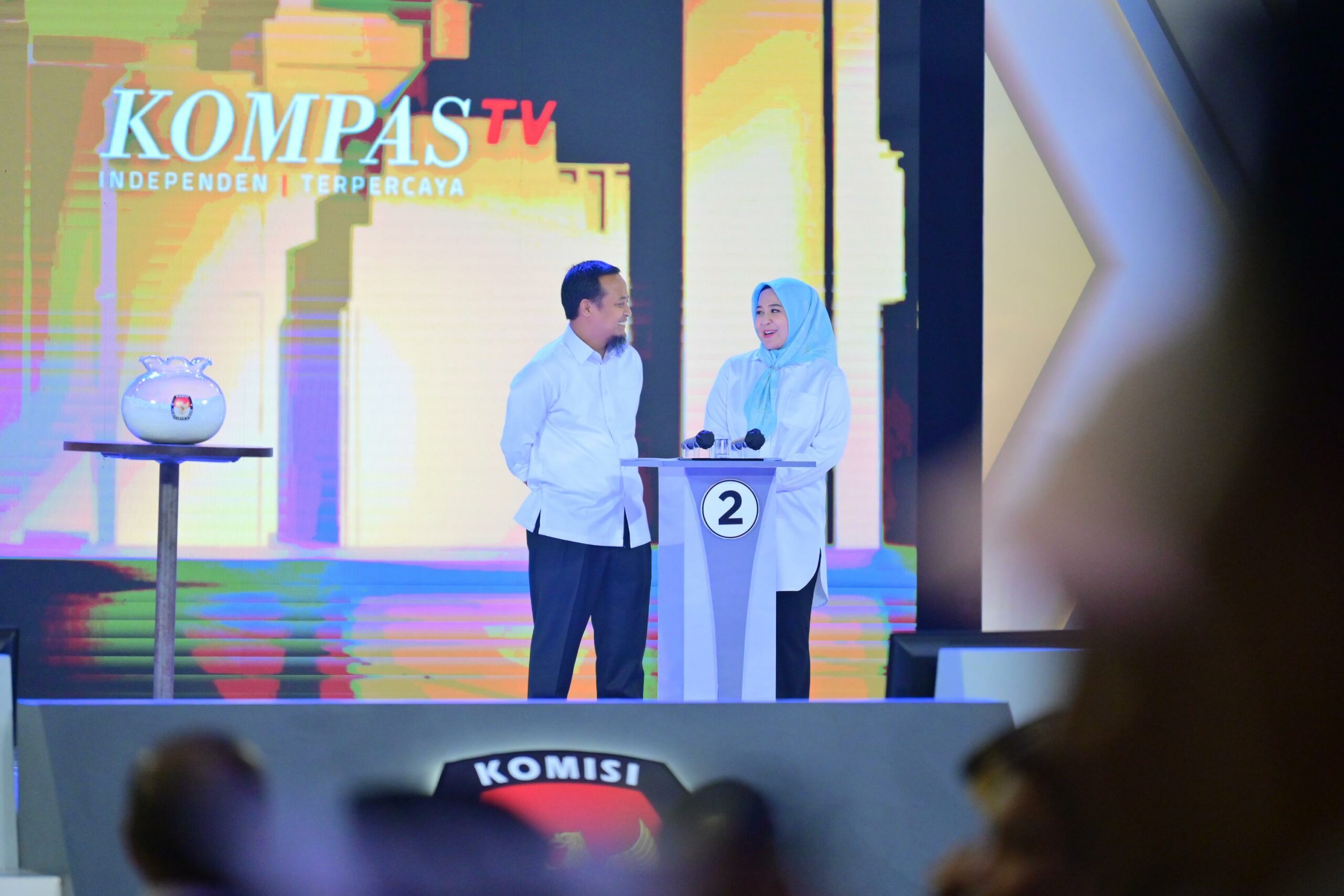 Andi Sudirman Sulaiman-Fatmawati Rusdi. (Ist)