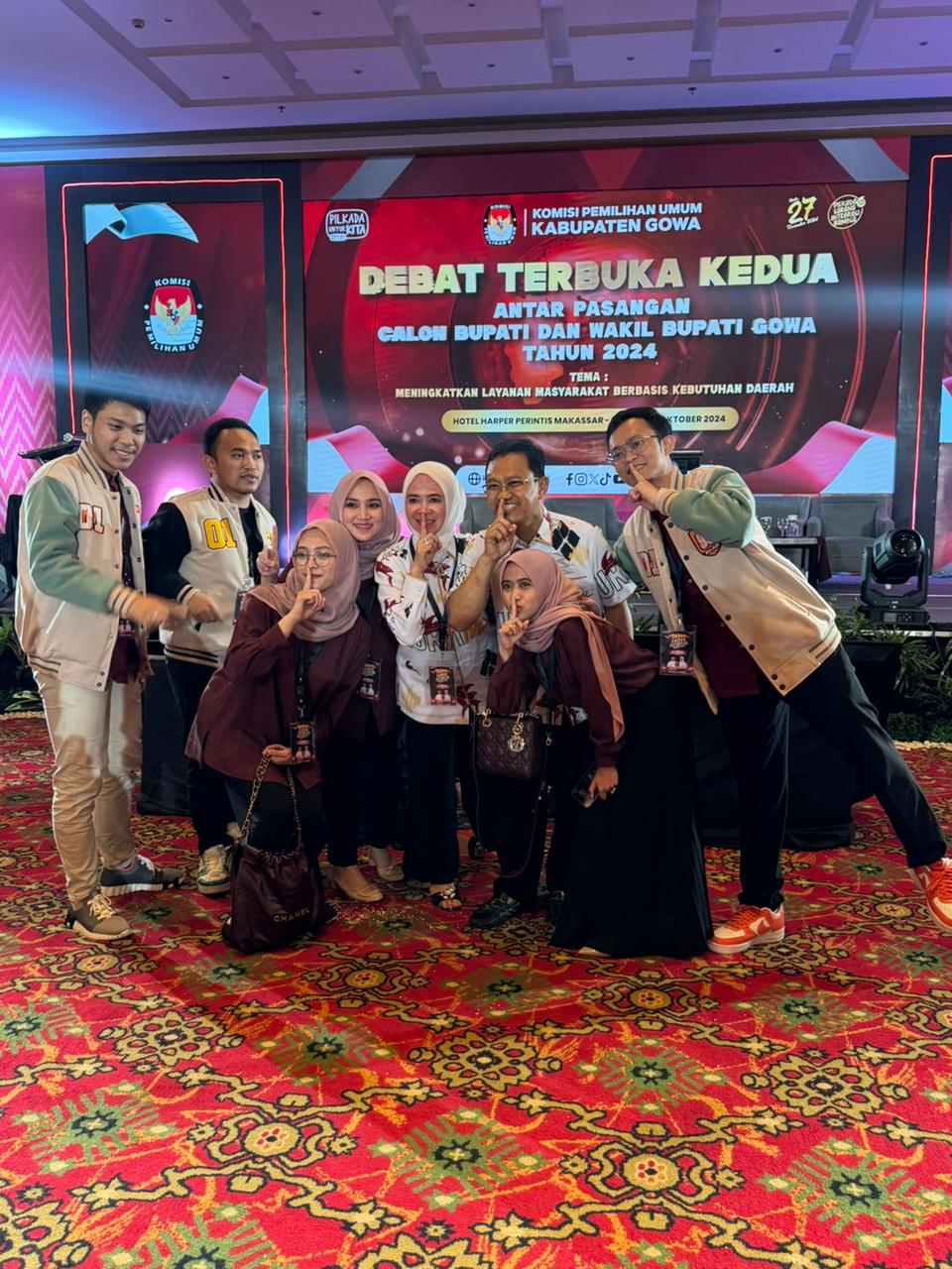 Pasangan calon Bupati dan Wakil Bupati Gowa nomor urut 1, Amir Uskara-Irmawati (Aurama)