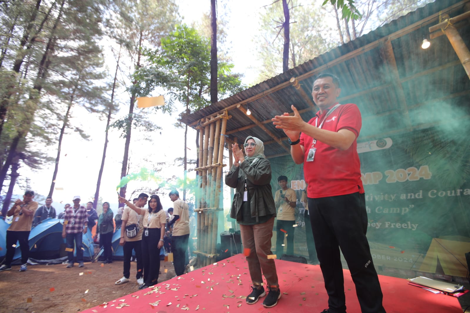 Poltekpar Makassar Gelar English Camp : Keseruan Mahasiswa Belajar Bahasa Inggris