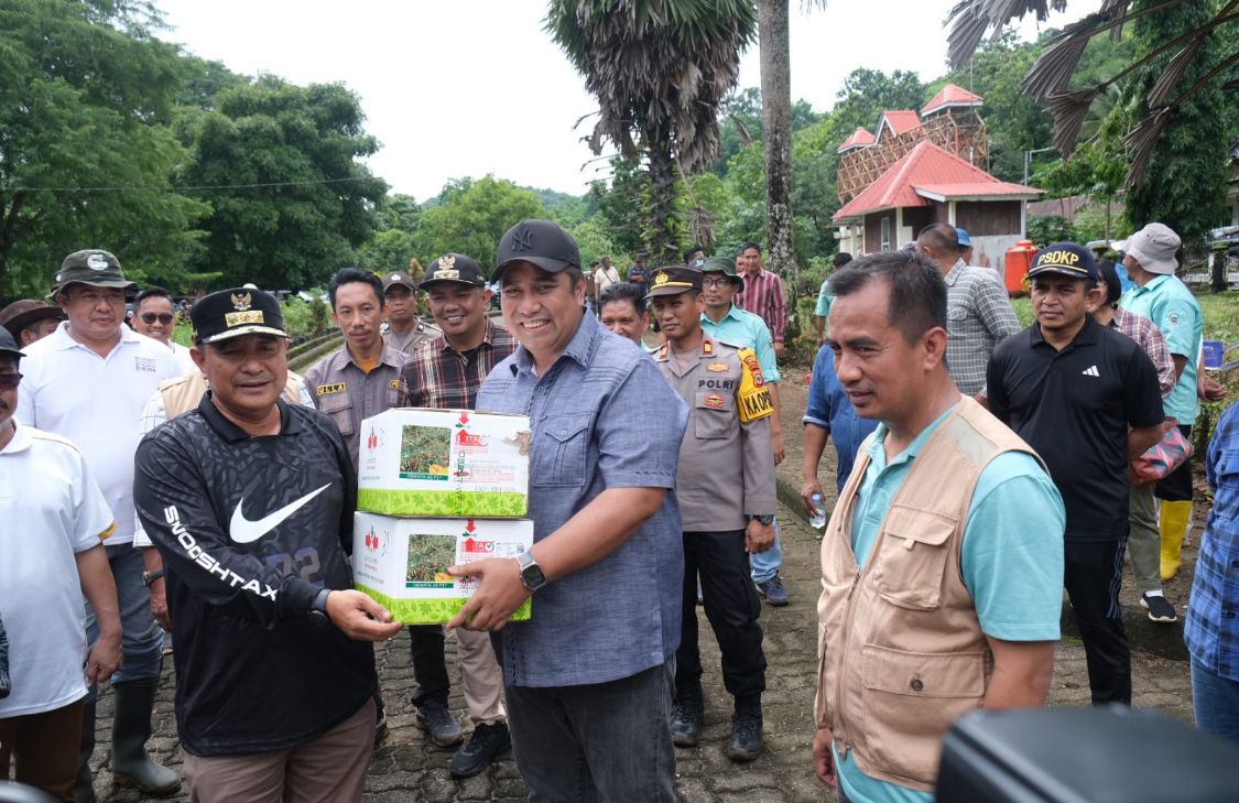 Upaya Pelestarian Lingkungan, Bupati Maros dan PJ Gubernur Sulsel Tanam Pohon Di Tompobulu