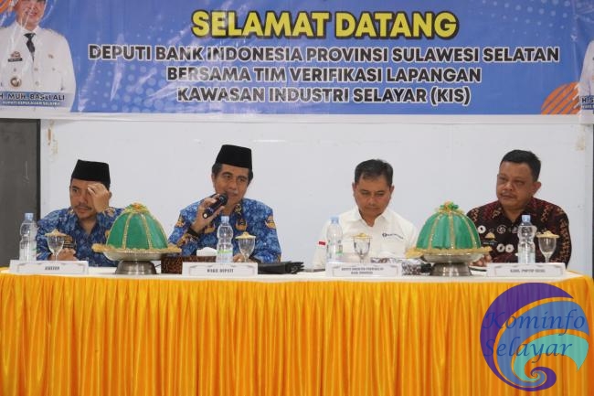 Wakil Bupati Selayar Sambut Deputi Kepala Perwakilan BI Sulawesi Selatan untuk Verifikasi KIS 