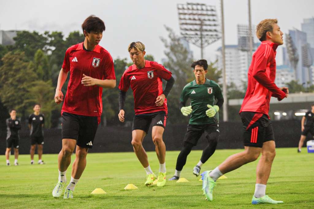 6 Pemain Timnas Jepang Hadir dalam Latihan Perdana di Indonesia