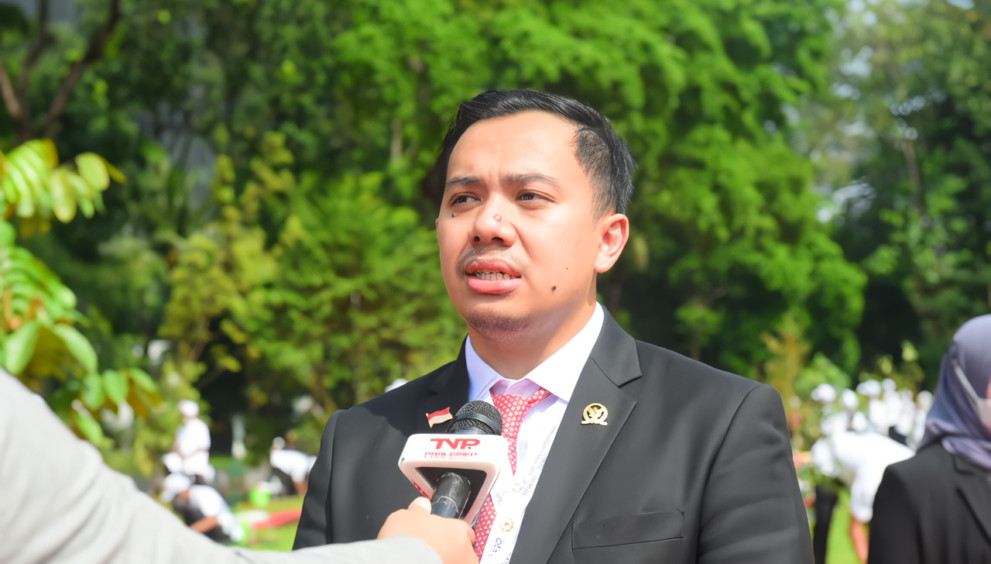 Anggota Komisi III DPR RI Gilang Dhielafararez