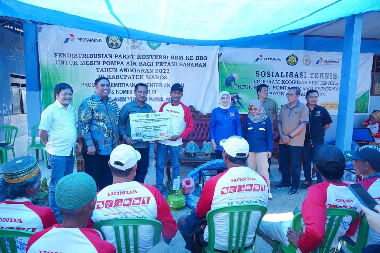 Bupati Chaidir Syam Dukung Penggantian BBM dengan BBG untuk Petani