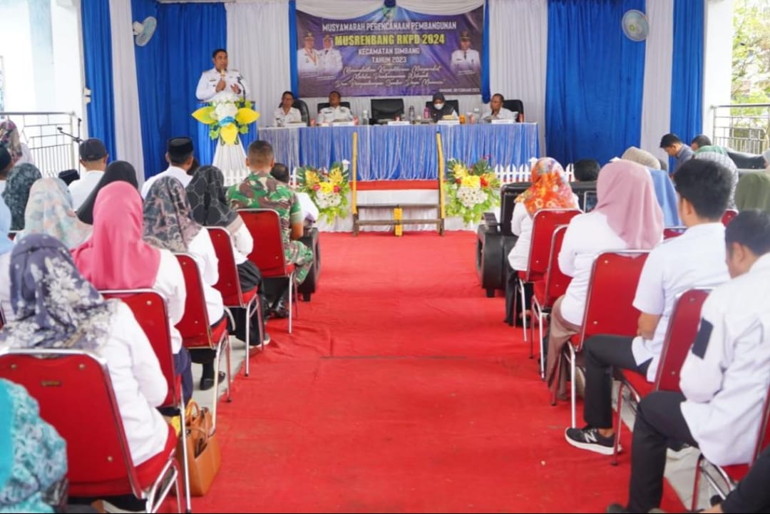 Bupati Maros Chaidir Syam Saat Menyampaikan Sambutan Penutup Musrenbang