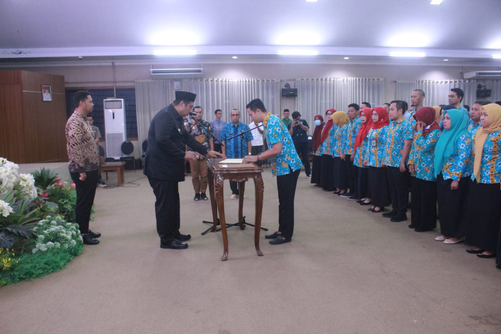 Bupati Maros Lantik 93 Pejabat Eselon IV dan III Lingkup Pemkab Maros