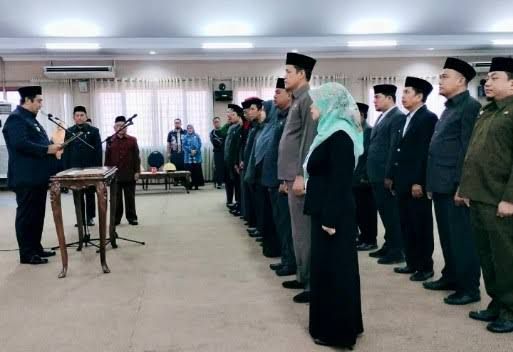 Bupati Maros Melantik dan Mengambul Sumpah 23 ASN