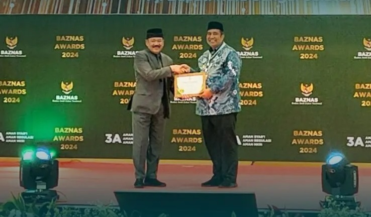 Bupati Maros Dianugerahi Penghargaan Bergengsi dalam Pengelolaan Zakat