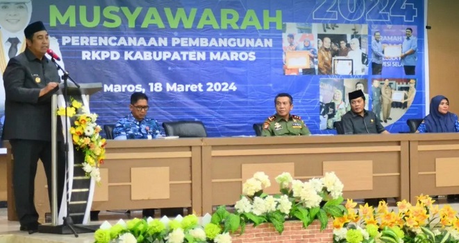 Bupati Maros Pimpin Musrenbang RKPD Tahun 2025