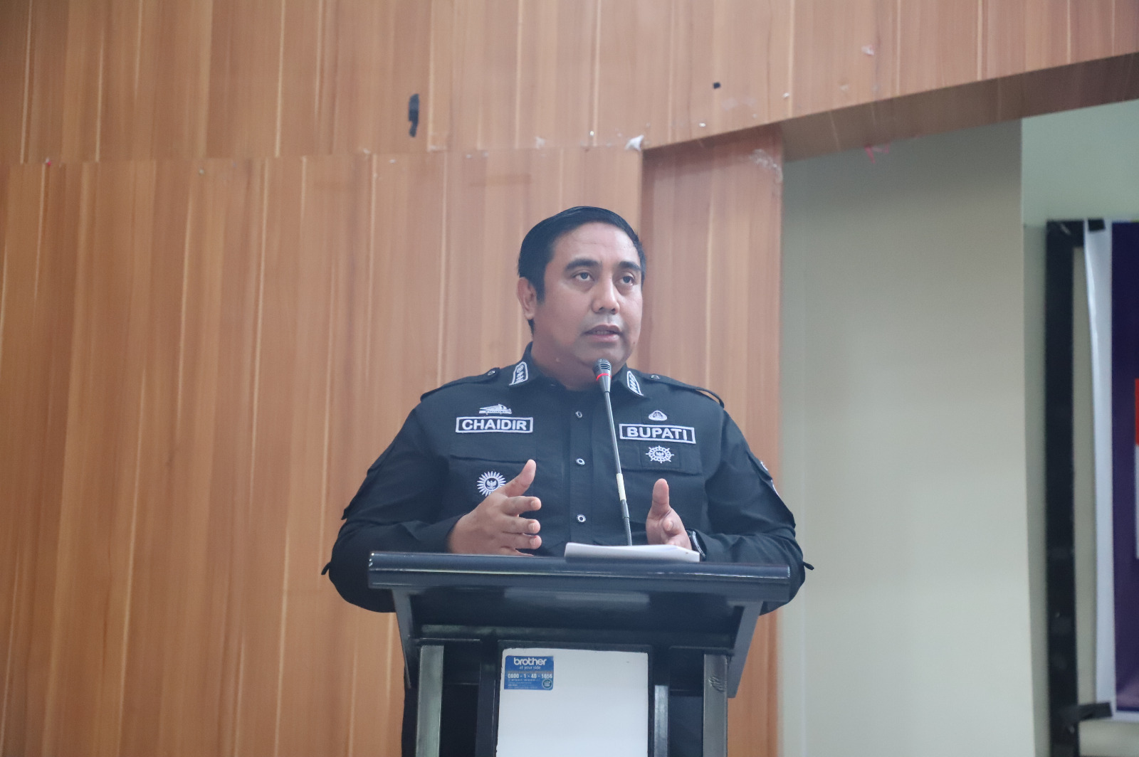 Bupati Maros Saat Membuka Rapat Forum Lintas Perangkat Daerah Kabupaten Maros