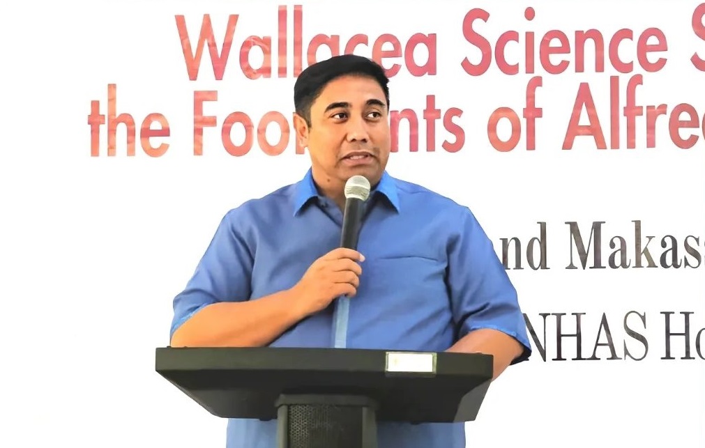 Bupati Maros Sambut Kegiatan Tracking Footprint Alfred Russel Wallace