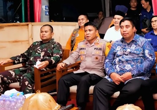 Bupati Maros Tinjau Pos Pengamanan Pergantian Tahun Secara Virtual