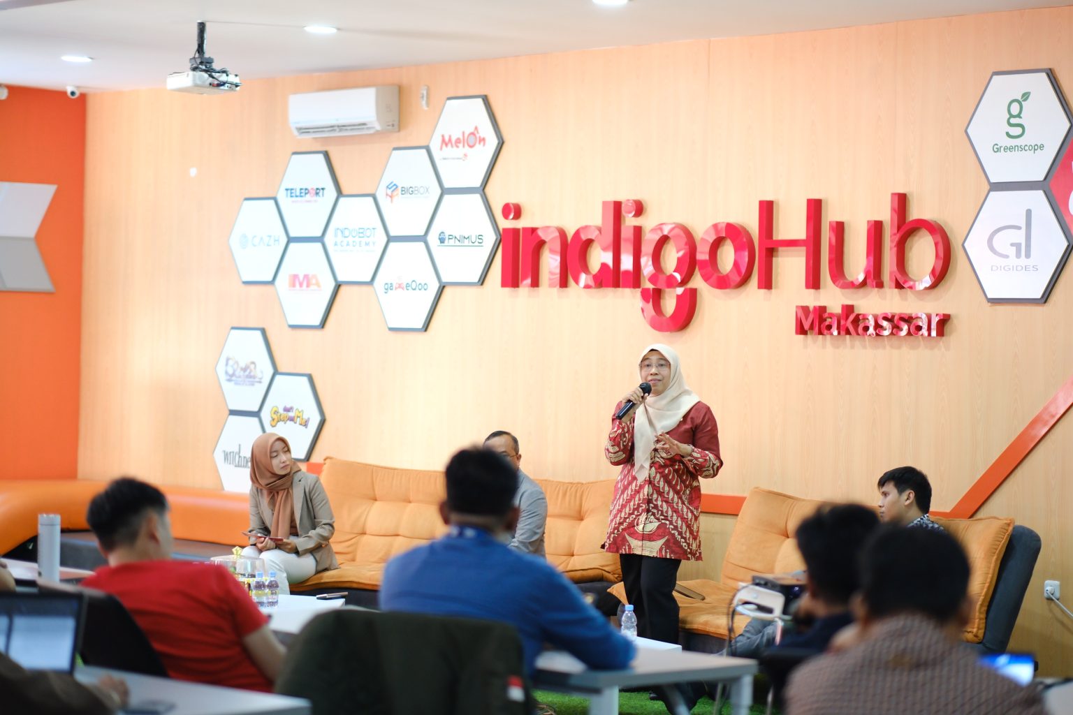 Forum Diskusi IndigoHub, Plt Kadis Kominfo Makassar: Kolaborasi Lintas Sektor Katalisator Inovasi