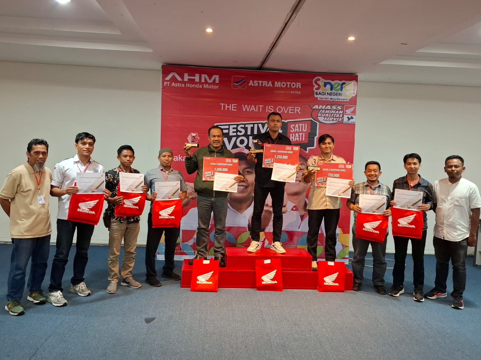 Daftar Pemenang Festival Vokasi Satu Hati Regional 2024