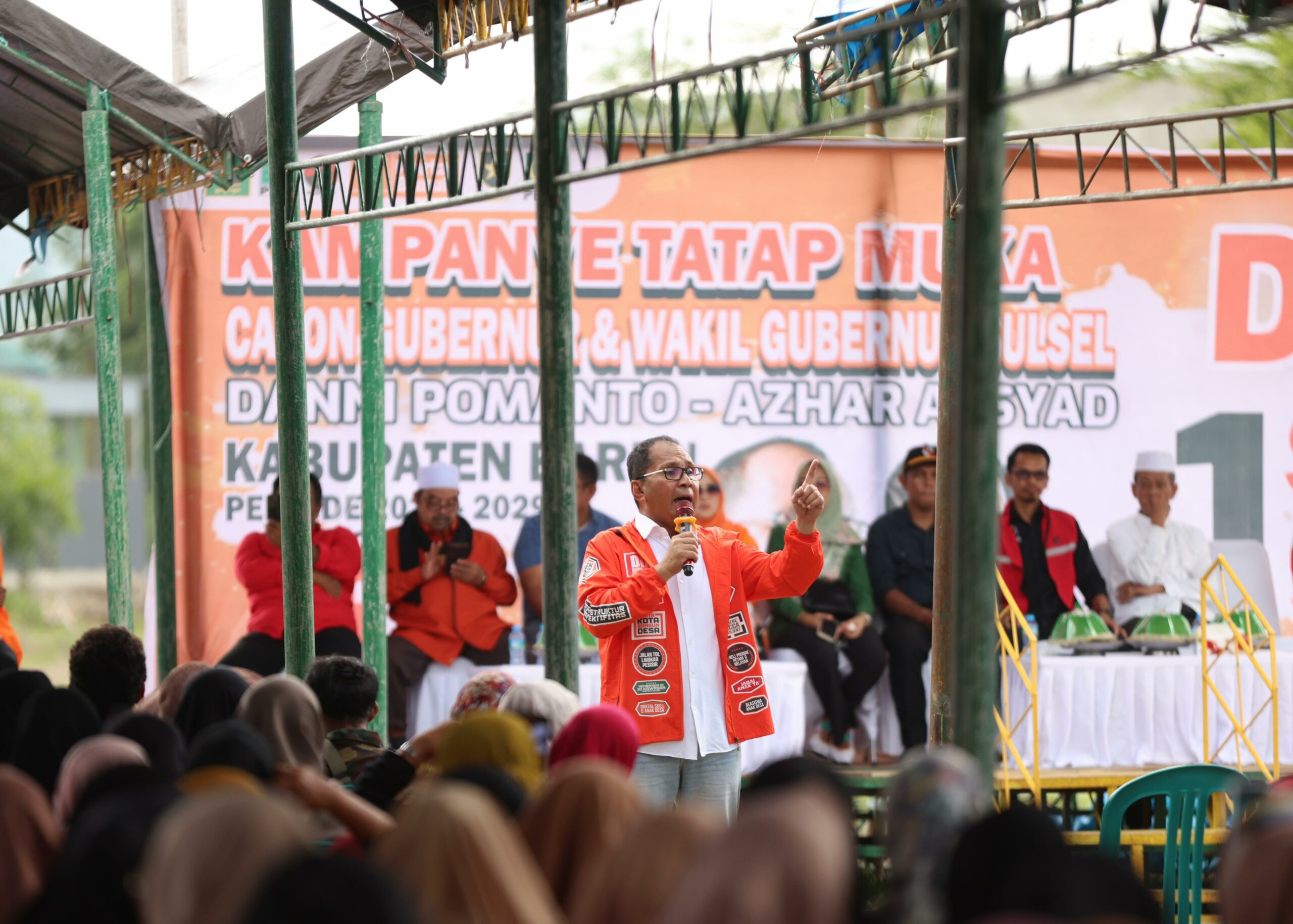 Danny Pomanto Sapa Warga Barru, Janji Perubahan Besar Untuk Sulsel