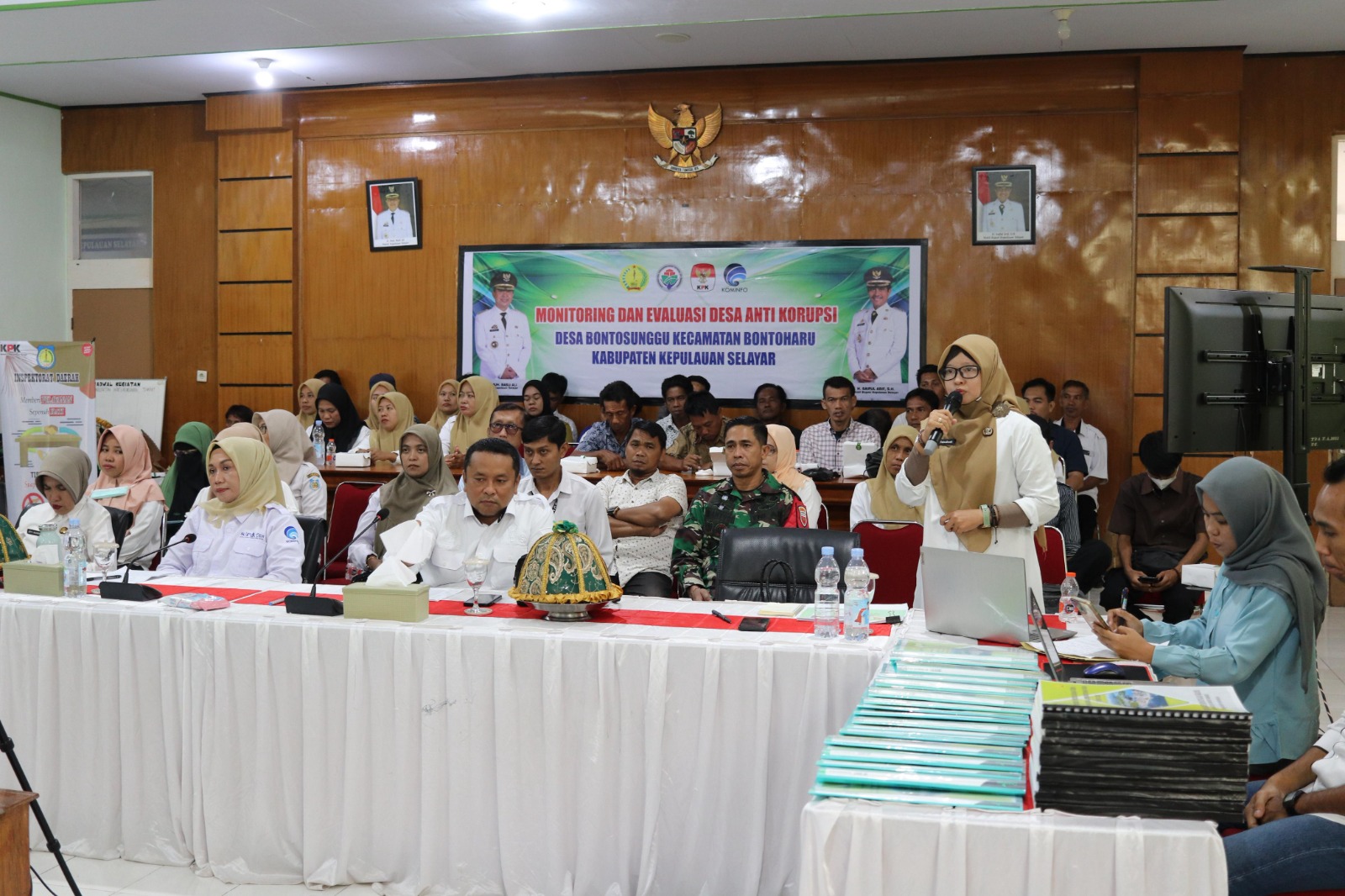 Desa Bontosunggu Wakili Selayar dalam Penilaian Desa Anti Korupsi Tingkat Provinsi