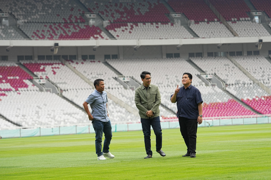 Erick Thohir Pastikan Keamanan Penonton Timnas Jelang Lawan Jepang dan Saudi