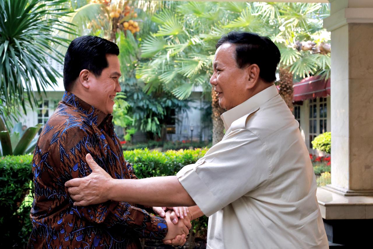 Erick Thohir Sebut Prabowo Beri Pesan Khusus Jelang Timnas Indonesia vs Jepang