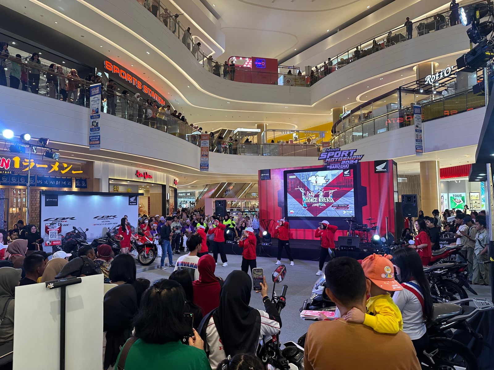Honda Sport Motoshow 2024 Berlangsung Meriah di Kota Kendari